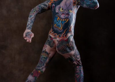 Tattooed Craig, backshot - digital